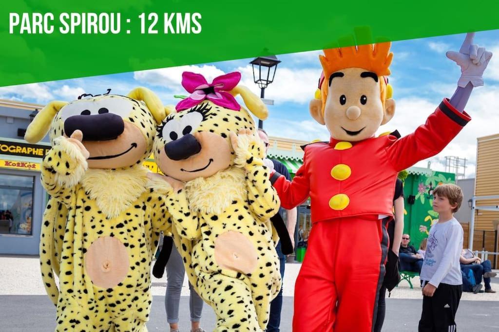 Le Petit Bonheur - Place Parking Privee - Clim - Terrasse - Piscine Partagee - Proche Parc Spirou Saint-Saturnin-les-Avignon Luaran gambar